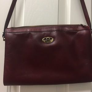 Vintage Etienne Aigner in Signature Burgundy